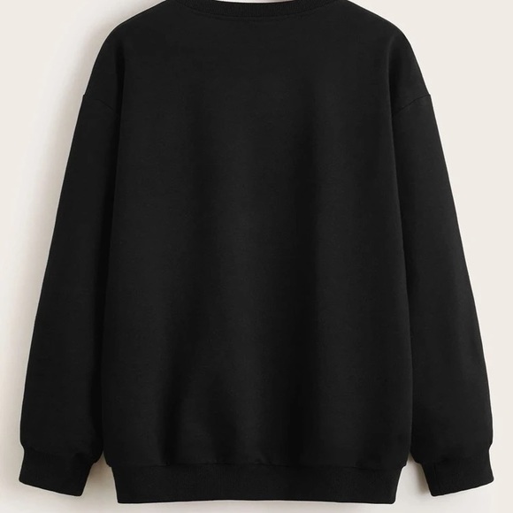 Shein Black Los Angeles Crewneck Sweater - Picture 3 of 3